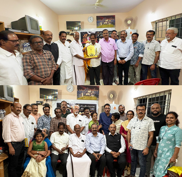 സർഗ്ഗധാരയുടെ പ്രഥമ സാഹിത്യ പുരസ്‌കാരംവിഷ്ണുമംഗലം കുമാറിന് സമ്മാനിച്ചു