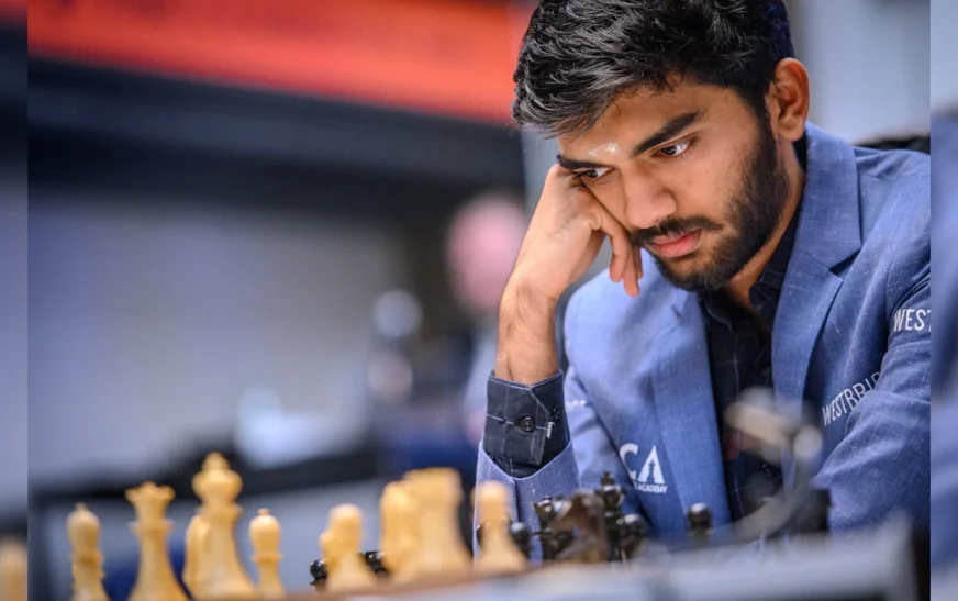 ടാറ്റാ സ്റ്റീല്‍ ചെസ്; ഇന്ത്യയുടെ ദൊമ്മരാജു ഗുകേഷിന് വിജയം, ഒന്നാം സ്ഥാനത്ത്
