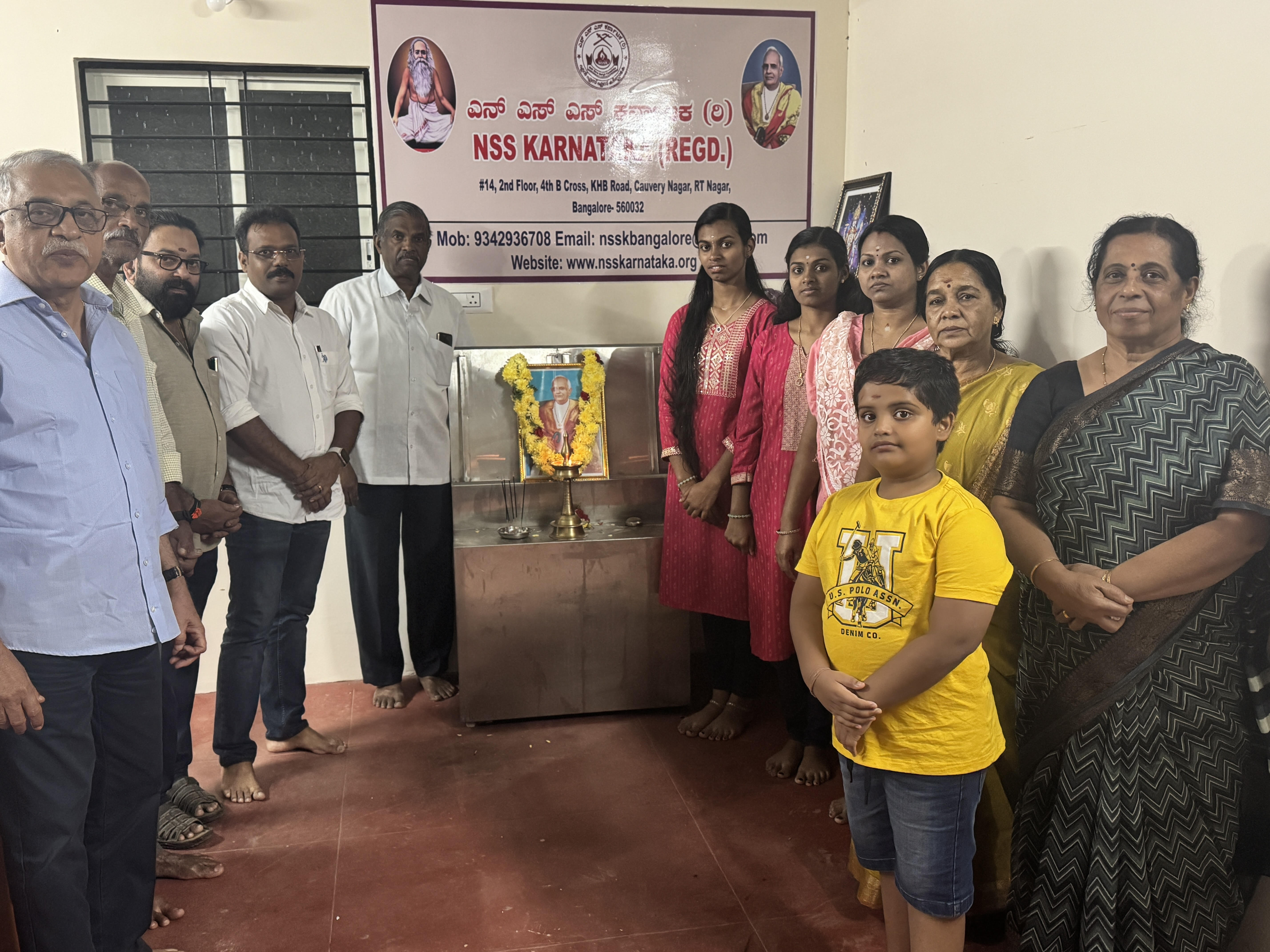 എൻ എസ് എസ് കർണാടക ബോർഡിൻ്റെ നേതൃത്വത്തിൽ മന്നം ജയന്തി ആഘോഷിച്ചു