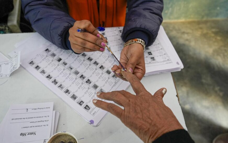 ഡൽഹിയിൽ നിയമസഭാ തെരഞ്ഞെടുപ്പ് നാളെ