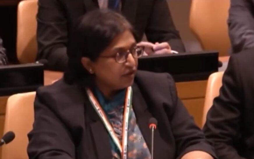 പാകിസ്ഥാൻ ഒരു തെമ്മാടി രാജ്യം, ആഗോള ഭീകരത പ്രചരിപ്പിക്കുകയും യുഎൻ വേദി ദുരുപയോഗവും ചെയ്യുന്നു: യോജന പട്ടേൽ