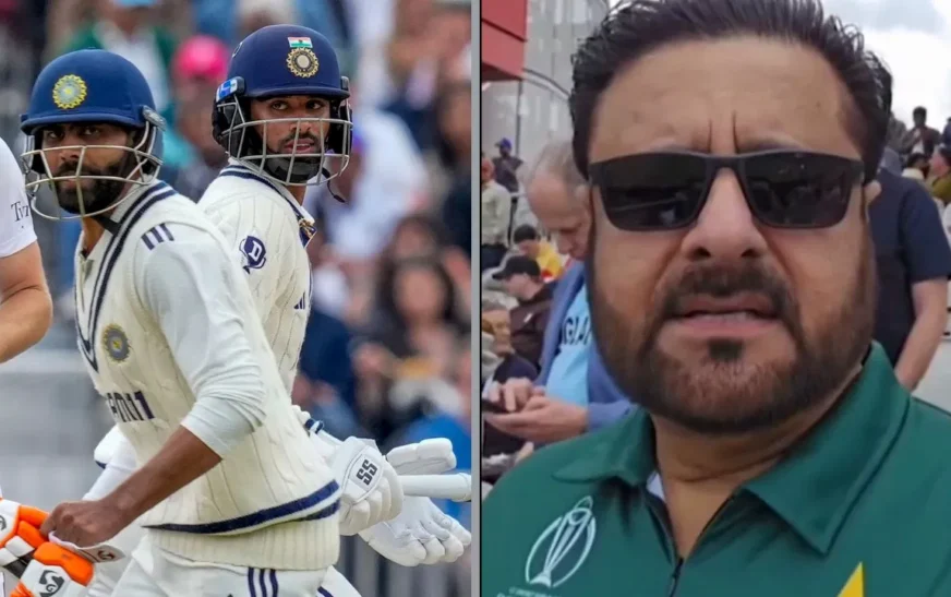 പാക് വംശജൻ ഇന്ത്യ-ഇംഗ്ലണ്ട് മത്സരം കാണാന്‍ പാക് ജേഴ്‌സിയിലെത്തി; ജേഴ്‌സി മറയ്ക്കണമെന്ന് സുരക്ഷാ ഉദ്യോഗസ്ഥര്‍