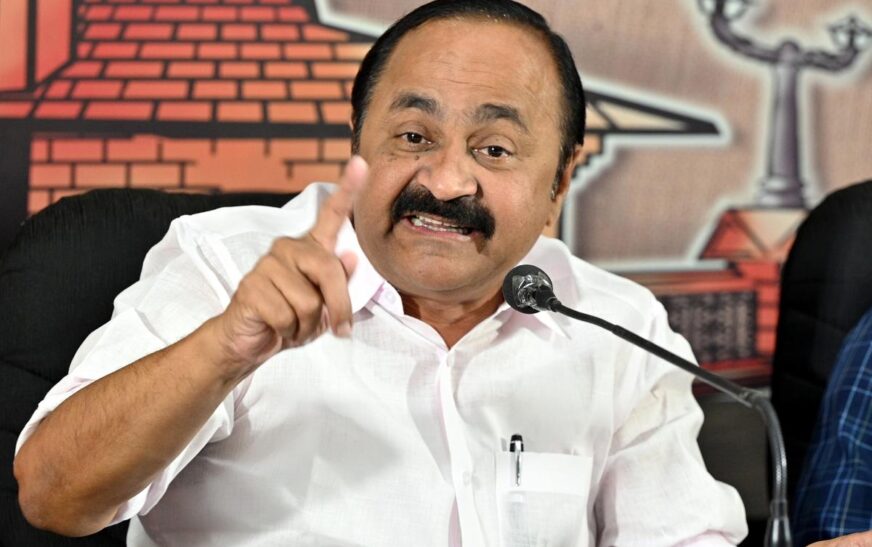 തര്‍ക്കത്തിന് ഞാനില്ല; മന്ത്രി വി. ശിവന്‍കുട്ടിക്ക് മറുപടിയുമായി വി ഡി സതീശന്‍