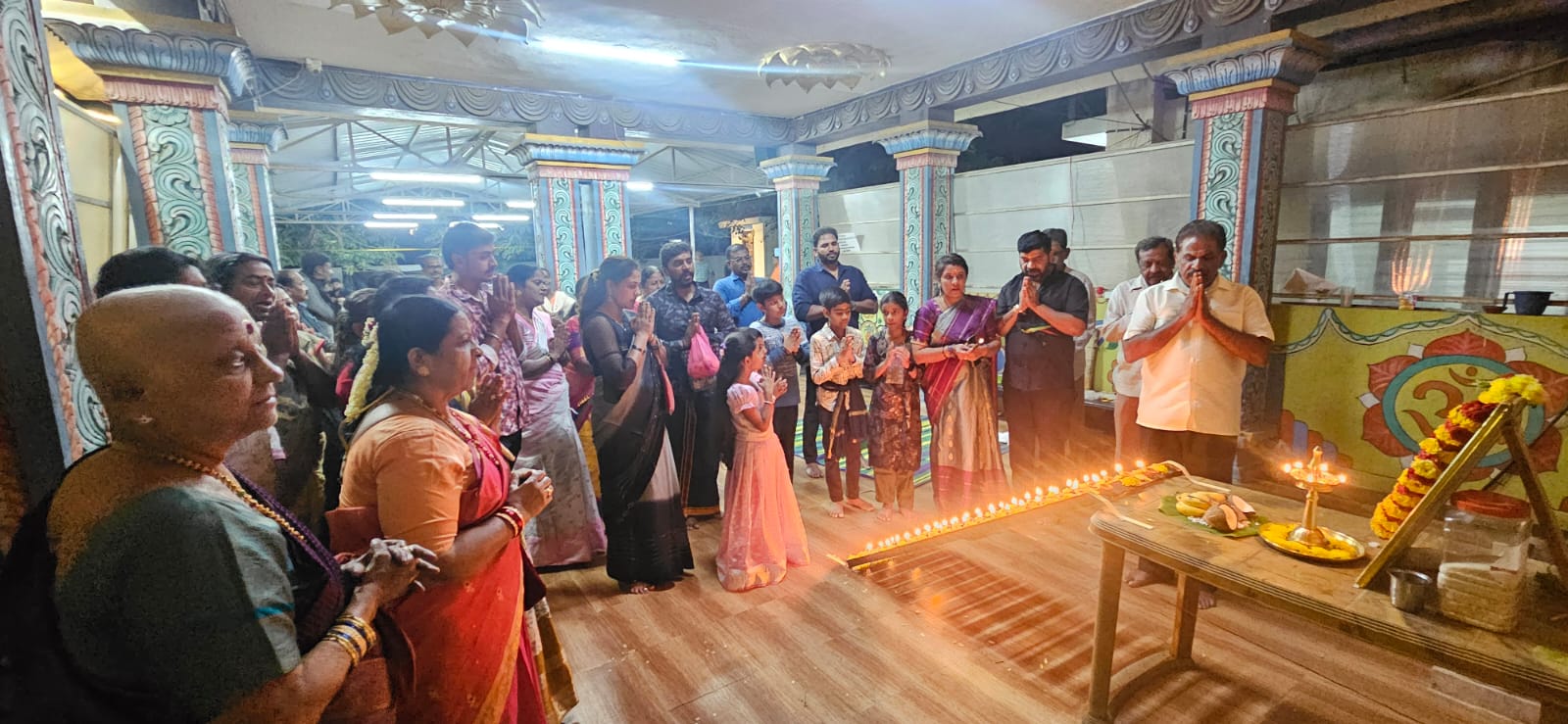 എസ്.എൻ.നഗറിലെ ശ്രീ അയ്യപ്പസ്വാമി ക്ഷേത്രത്തിൽ ക്ഷേത്രത്തിൽ അയ്യപ്പ ഭജനയും അന്നദാനവും