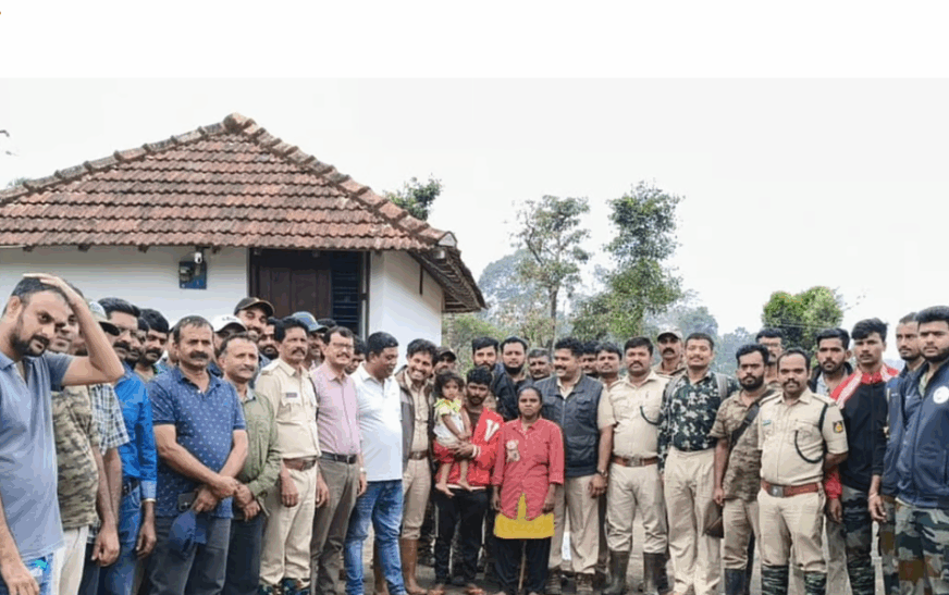 രണ്ടു വയസ്സുകാരി രാത്രി മുഴുവൻ തനിച്ച് കഴിഞ്ഞത് കാപ്പിത്തോട്ടത്തിൽ