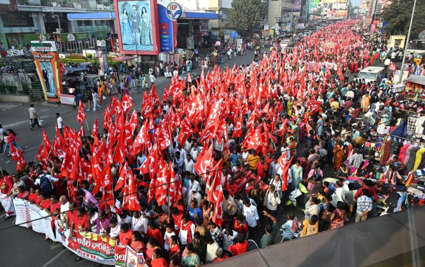 ഫെബ്രുവരി 12 ന് ദേശീയ പണിമുടക്ക്