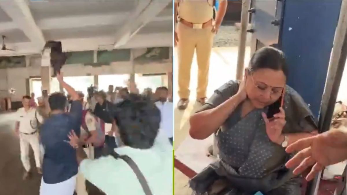 ആ​രോ​ഗ്യ​മ​ന്ത്രി​ക്കെ​തി​രാ​യ പ്ര​തി​ഷേ​ധം; കെ​എ​സ്‌​യു ജി​ല്ലാ പ്ര​സി​ഡ​ന്‍റ് ഉ​ൾ​പ്പ​ടെ 5 പേ​ർ അ​റ​സ്റ്റി​ൽ