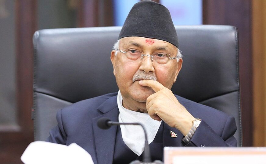 നേ​പ്പാ​ൾ മു​ൻ ​പ്ര​ധാ​ന​മ​ന്ത്രി കെ.​പി. ശ​ർ​മ ഒ​ലി അ​റ​സ്റ്റി​ൽ