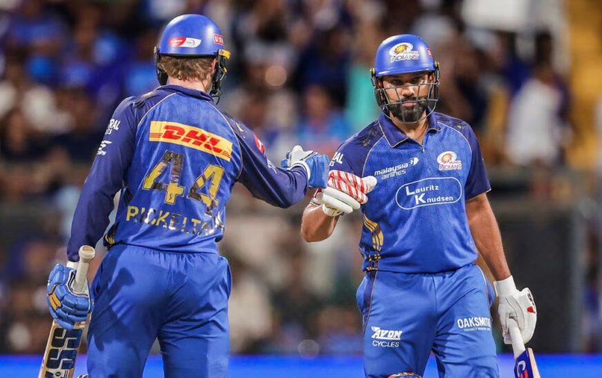 ഇ​ന്ത്യ​ന്‍ പ്രീ​മി​യ​ര്‍ ലീ​ഗി​ല്‍ മും​ബൈ ഇ​ന്ത്യ​ന്‍​സ് കോ​ൽ​ക്ക​ത്ത​യ്‌​ക്കെ​തി​രെ ആ​റു വി​ക്ക​റ്റി​ന്‍റെ തകർപ്പൻ ജയം