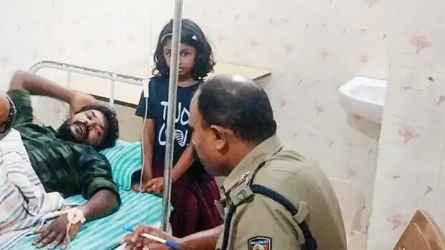 ഒന്നാം ക്ളാസിൽ പഠിക്കുന്ന മകനെ വഴക്കുപറഞ്ഞ അദ്ധ്യാപകന് അച്ഛൻ്റെ ക്രൂരമർദ്ദനം