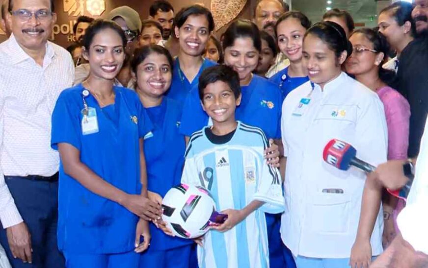 പാമ്പുകടിയേറ്റ് ചികിത്സയിലായിരുന്ന അനോഷ് ആശുപത്രി വിട്ടു
