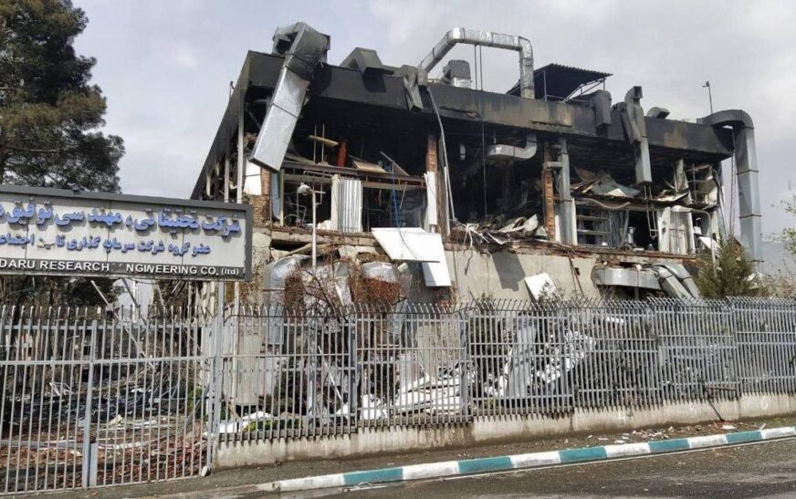 ഇ​റാ​നി​ലെ പ്ര​ധാ​ന​ മ​രു​ന്ന് നി​ര്‍​മ്മാണ​ശാ​ല ത​ക​ർ​ത്ത് ഇ​സ്ര​യേ​ൽ