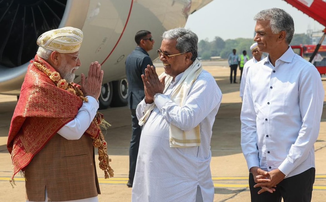 വിവിധ ആവശ്യങ്ങൾ ഉന്നയിച്ച് കർണാടക മുഖ്യമന്ത്രി, പ്രധാനമന്ത്രിക്ക് നിവേദനം നൽകി