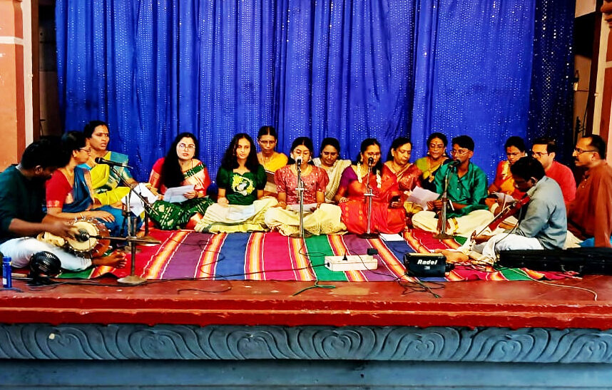 സമന്വയ കലാകേന്ദ്ര സംഗീതാർച്ചന നടത്തി